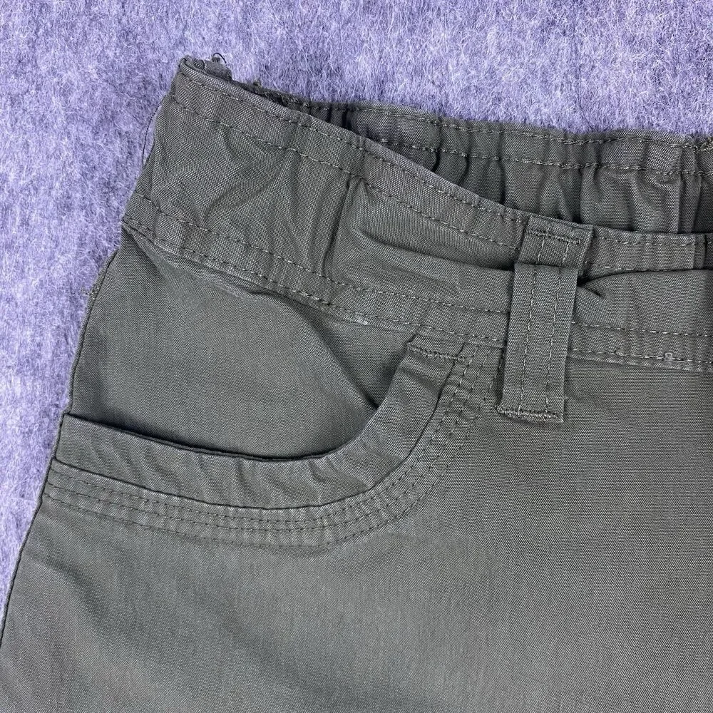 Boy Scout Of America Boys Uniform Shorts Olive Green Adjustable Waist Youth Sz 8